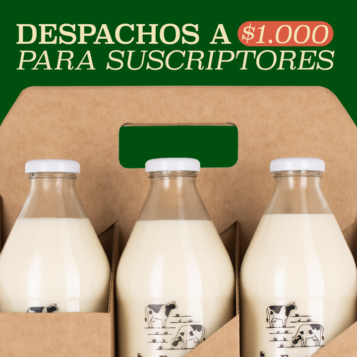 Pack Leche Fresca Entera 3 litros