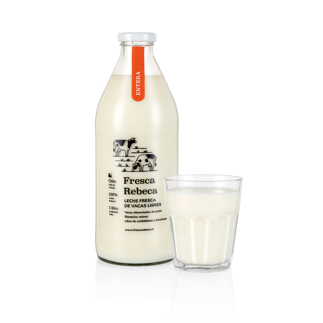 Pack Leche Fresca Entera 4 litros