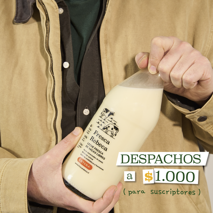 Pack Leche Fresca Entera 5 litros